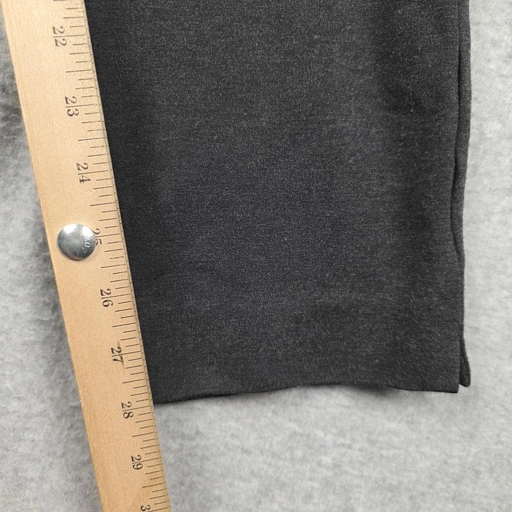 John Mark Pants Womens Large Gray Knit Ankle Slim Fit Stretch Pockets Casual - Picture 9 of 11